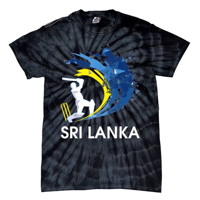 Sri Lanka Cricket 2024 Sri Lankan Cricket Jersey Tie-Dye T-Shirt