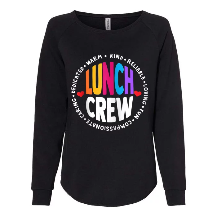 School Lunch Crew Funny Ladies Cafeteria Workers Lunch Lady Zip Hoodie Womens California Wash Sweatshirt