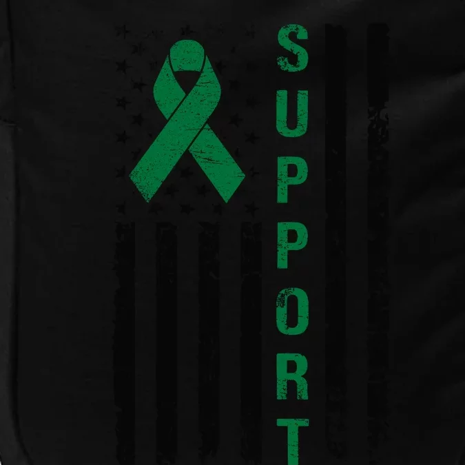 Support Liver Cancer Awareness Impact Tech Backpack