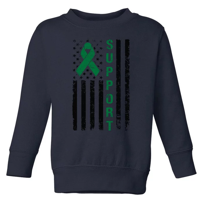 Support Liver Cancer Awareness Toddler Sweatshirt