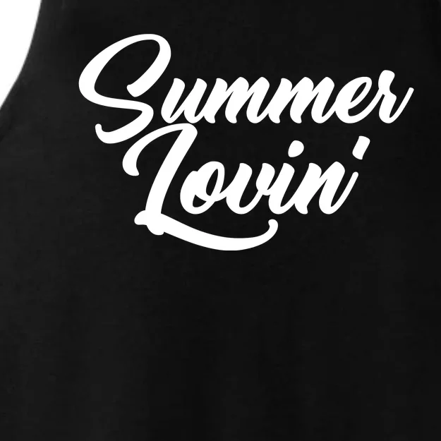 Summer Lovin Cute Ladies Tri-Blend Wicking Tank