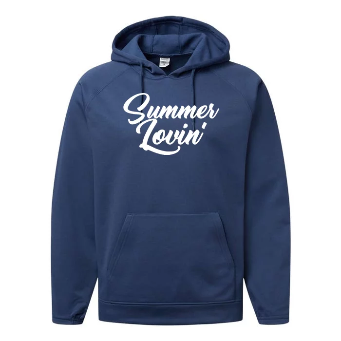 Summer Lovin Cute Performance Fleece Hoodie