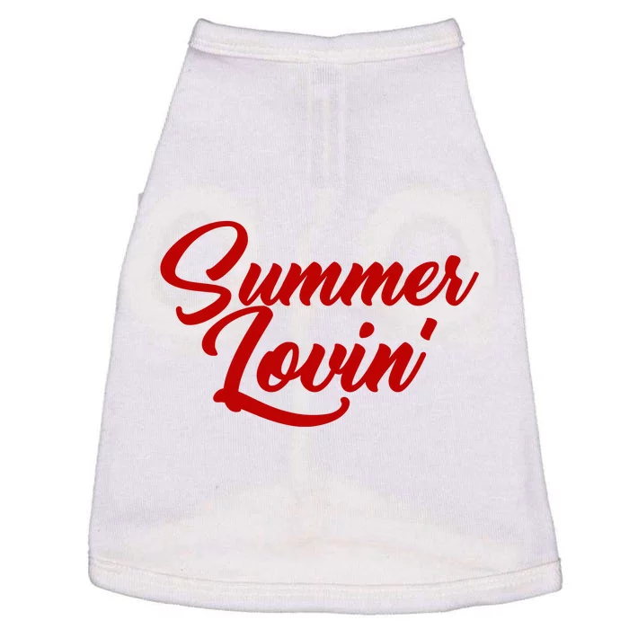 Summer Lovin Cute Doggie Tank