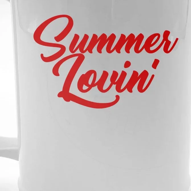 Summer Lovin Cute Front & Back Beer Stein