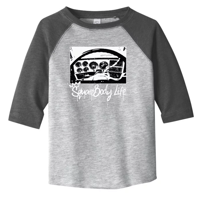 Squarebody Life C10 Classic Truck Squarebody Nation Toddler Fine Jersey T-Shirt