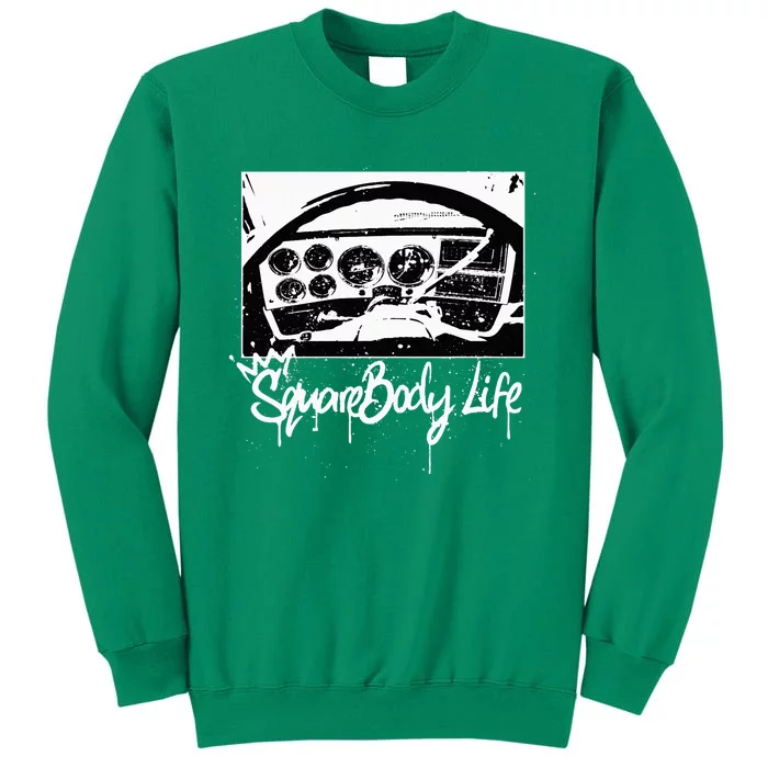 Squarebody Life C10 Classic Truck Squarebody Nation Sweatshirt