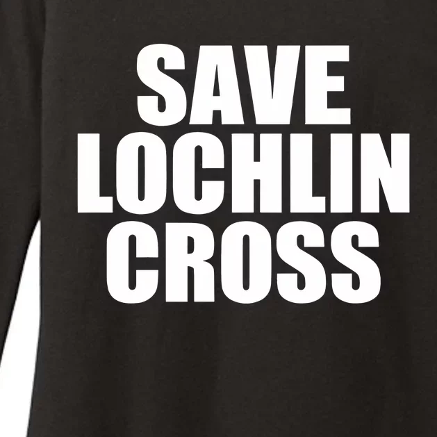 Save Lochlin Cross Womens CVC Long Sleeve Shirt