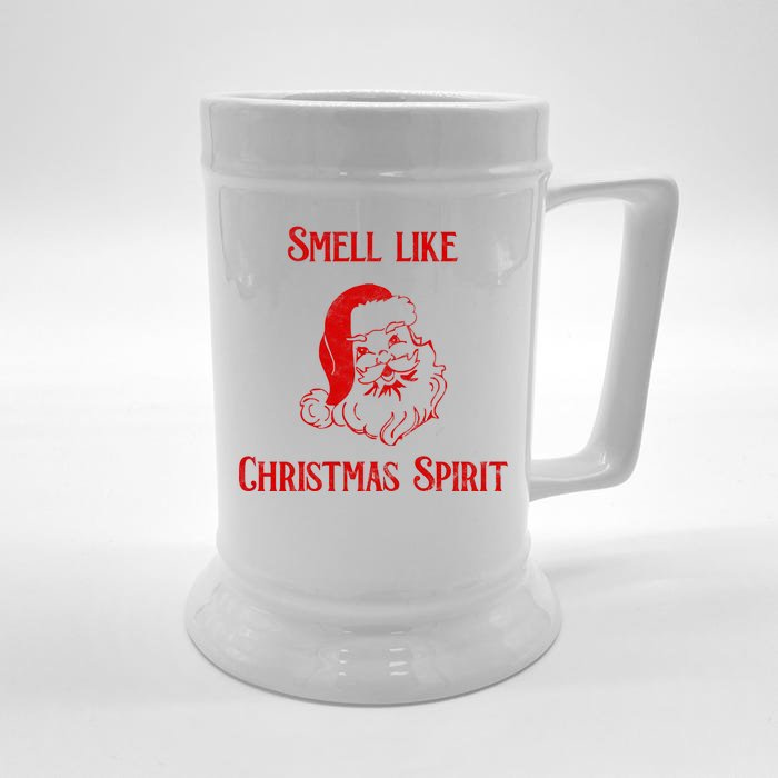 Smells Like Christmas Front & Back Beer Stein