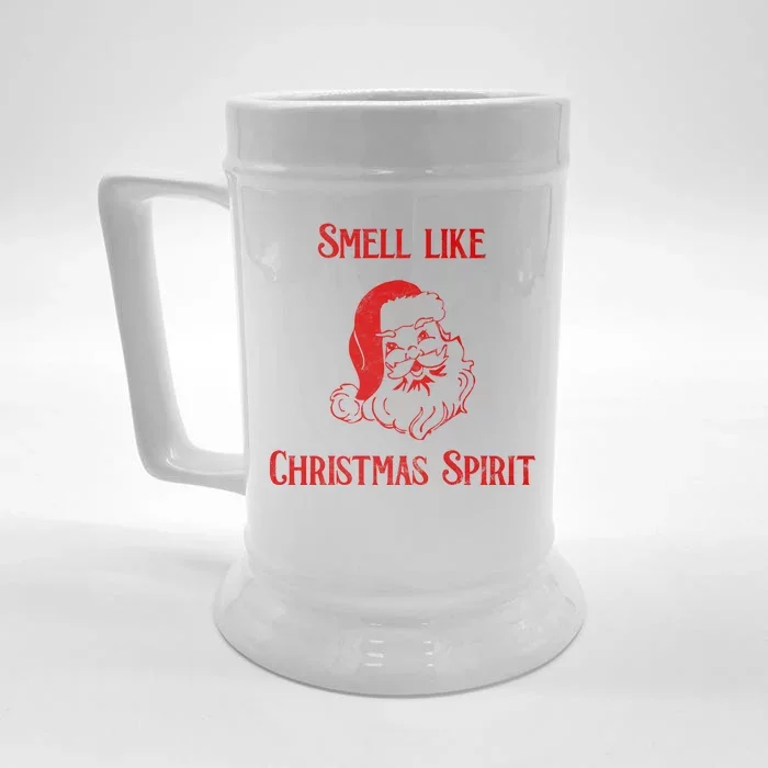 Smells Like Christmas Front & Back Beer Stein