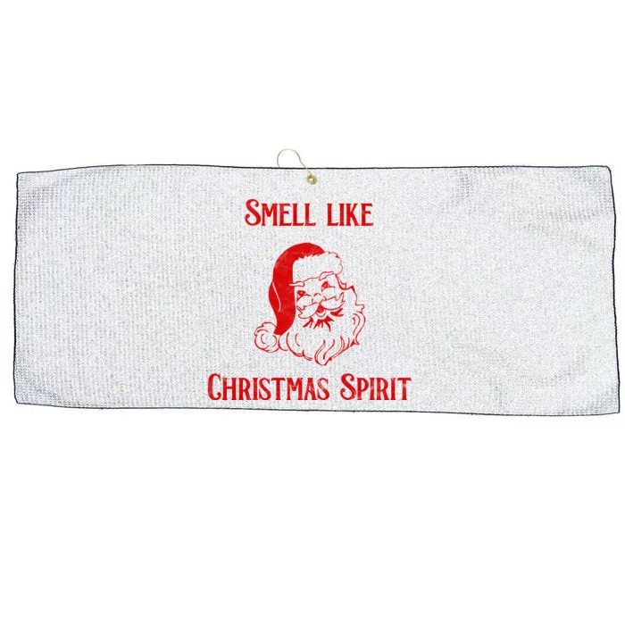 Smells Like Christmas Large Microfiber Waffle Golf Towel