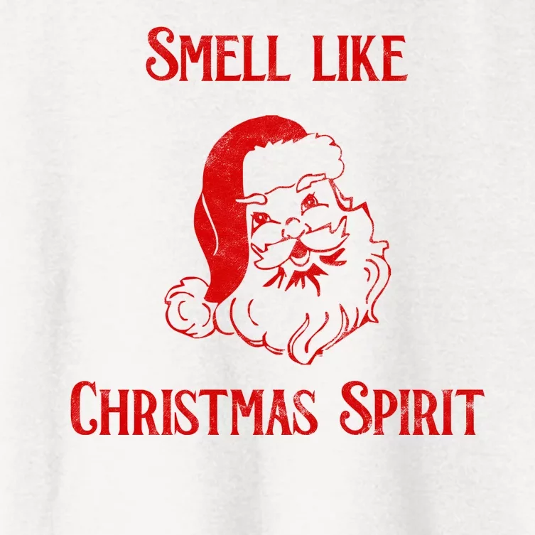 Smells Like Christmas Women's Crop Top Tee