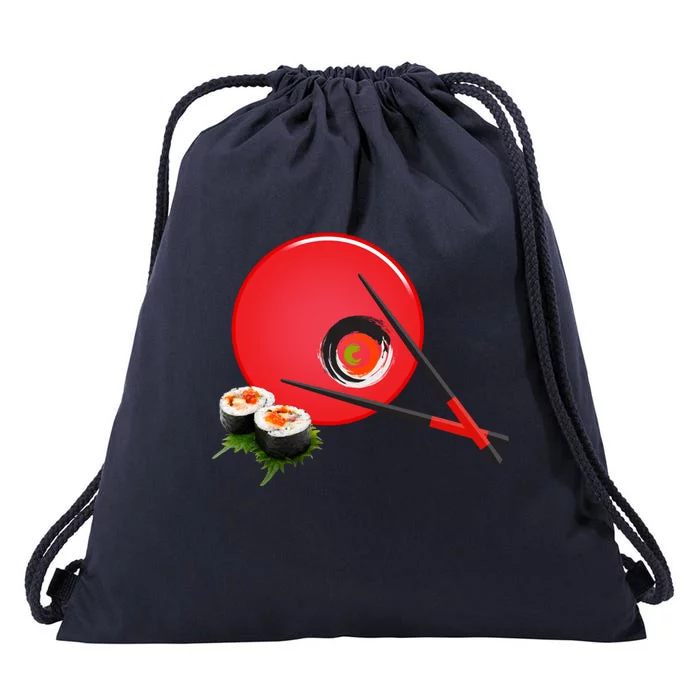 Sushi Lover Cool Gift Drawstring Bag