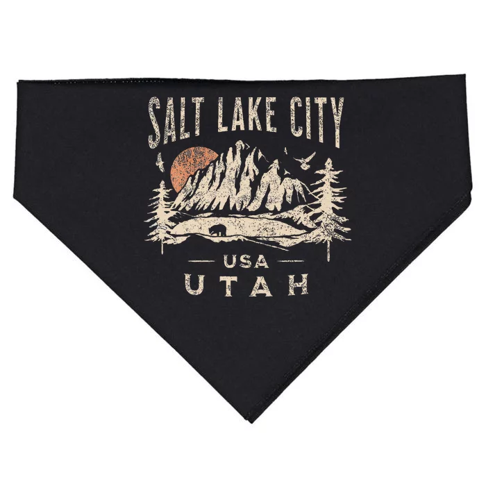 Salt Lake City USA-Made Doggie Bandana