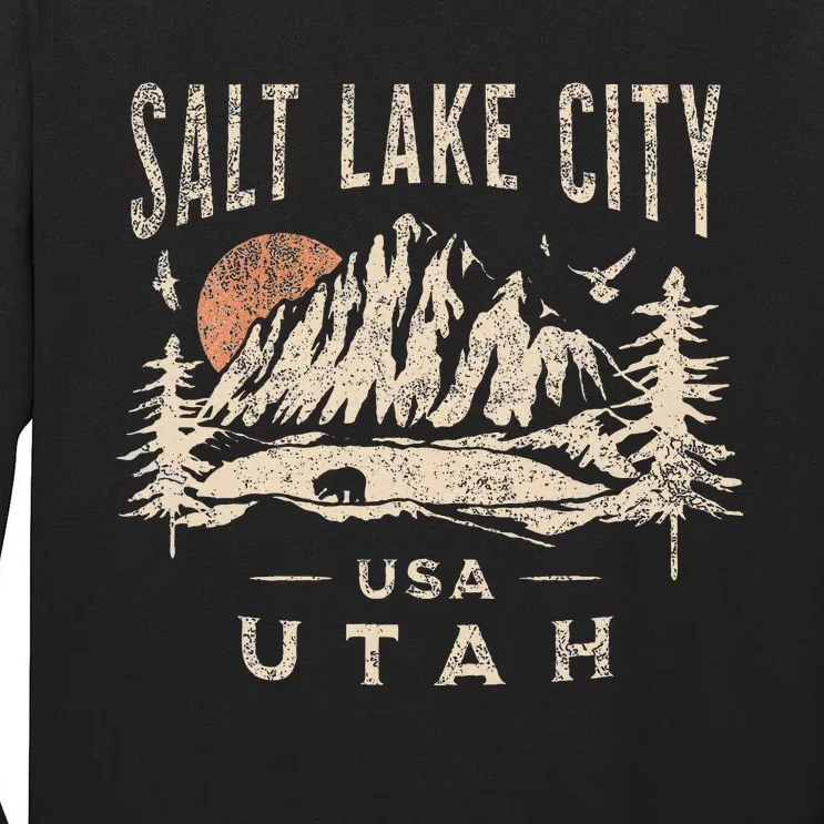 Salt Lake City Tall Long Sleeve T-Shirt