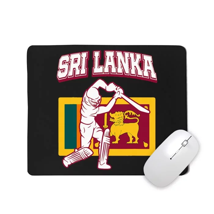 Sri Lanka Cricket 2024 Sri Lankan Cricket Fans Jerse Mousepad