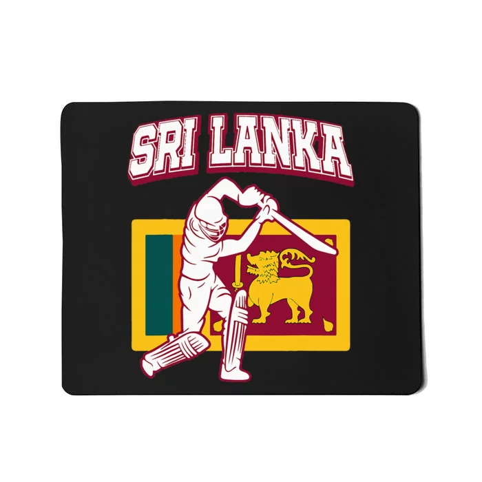 Sri Lanka Cricket 2024 Sri Lankan Cricket Fans Jerse Mousepad