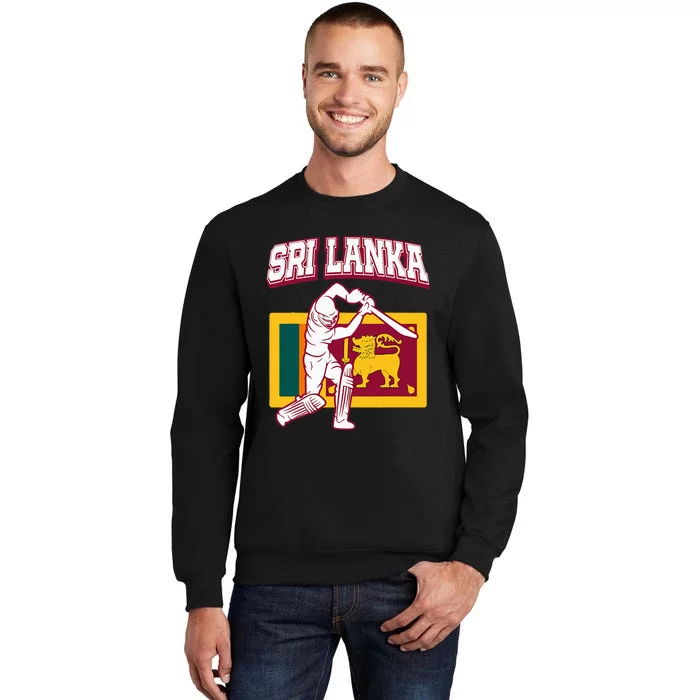 Sri Lanka Cricket 2024 Sri Lankan Cricket Fans Jerse Tall Sweatshirt