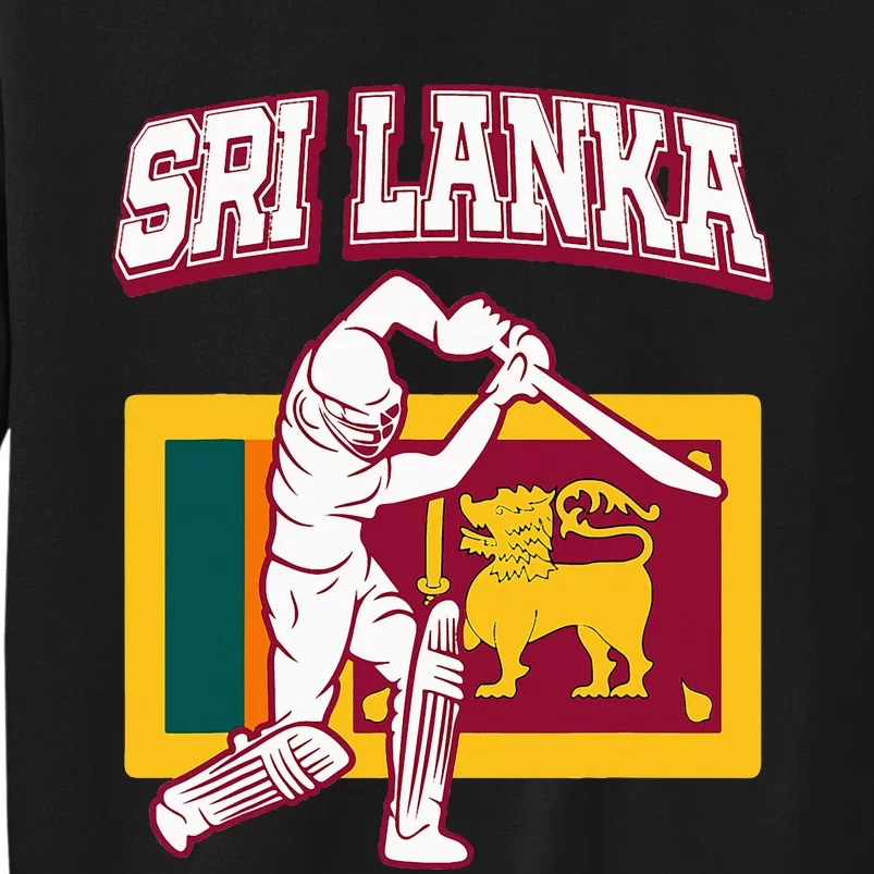 Sri Lanka Cricket 2024 Sri Lankan Cricket Fans Jerse Tall Sweatshirt