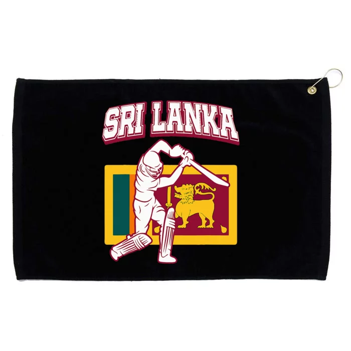 Sri Lanka Cricket 2024 Sri Lankan Cricket Fans Jerse Grommeted Golf Towel