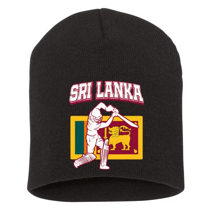 Sri Lanka Cricket 2024 Sri Lankan Cricket Fans Jerse Short Acrylic Beanie