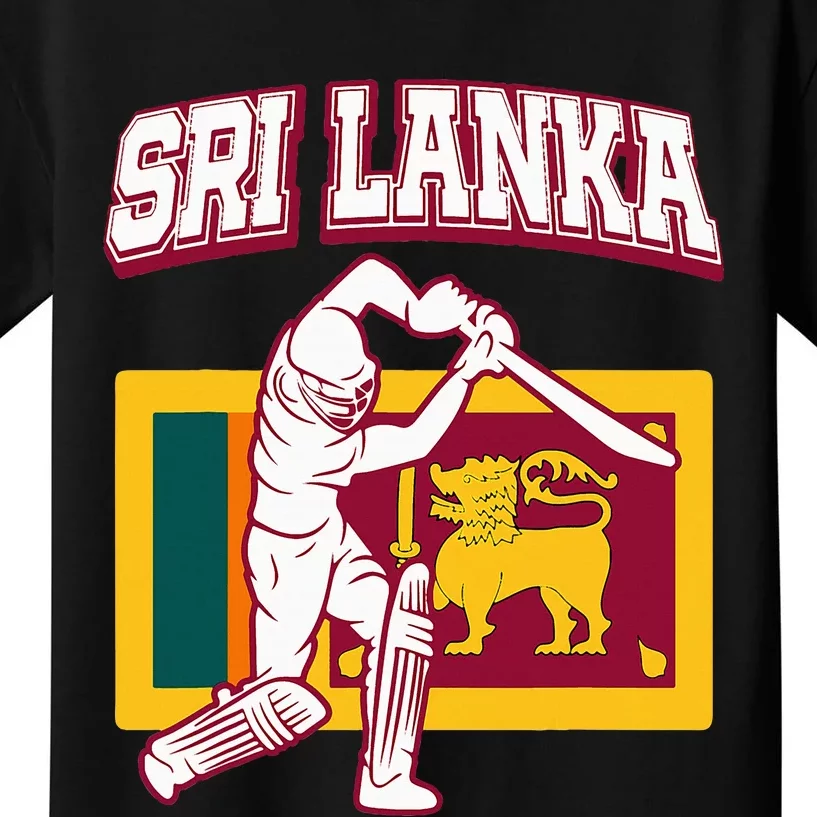 Sri Lanka Cricket 2024 Sri Lankan Cricket Fans Jerse Kids T-Shirt