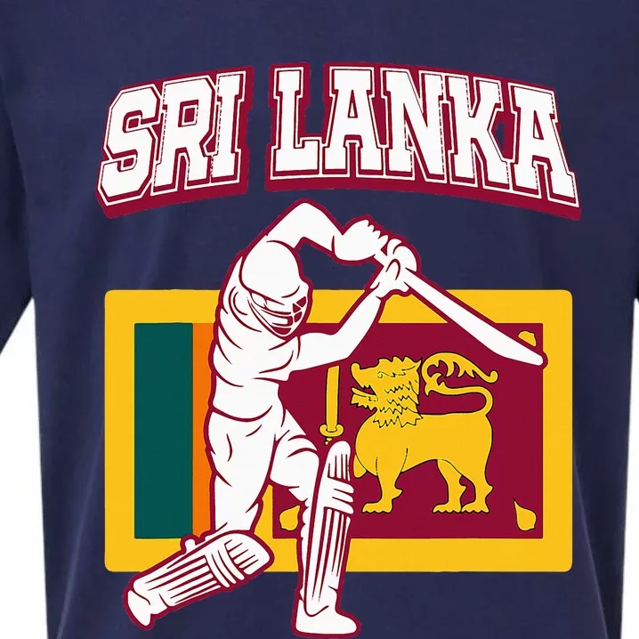 Sri Lanka Cricket 2024 Sri Lankan Cricket Fans Jerse Sueded Cloud Jersey T-Shirt