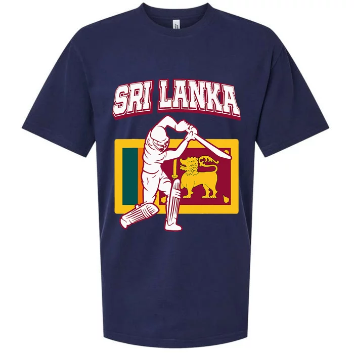 Sri Lanka Cricket 2024 Sri Lankan Cricket Fans Jerse Sueded Cloud Jersey T-Shirt