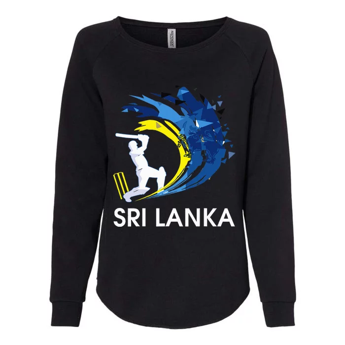 Sri Lanka Cricket 2024 Sri Lankan Cricket Jersey Womens California Wash Sweatshirt