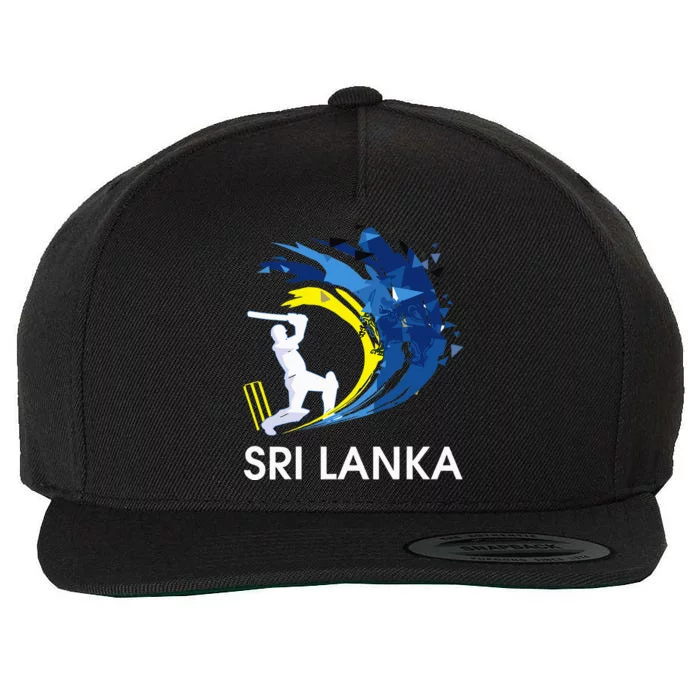 Sri Lanka Cricket 2024 Sri Lankan Cricket Jersey Wool Snapback Cap