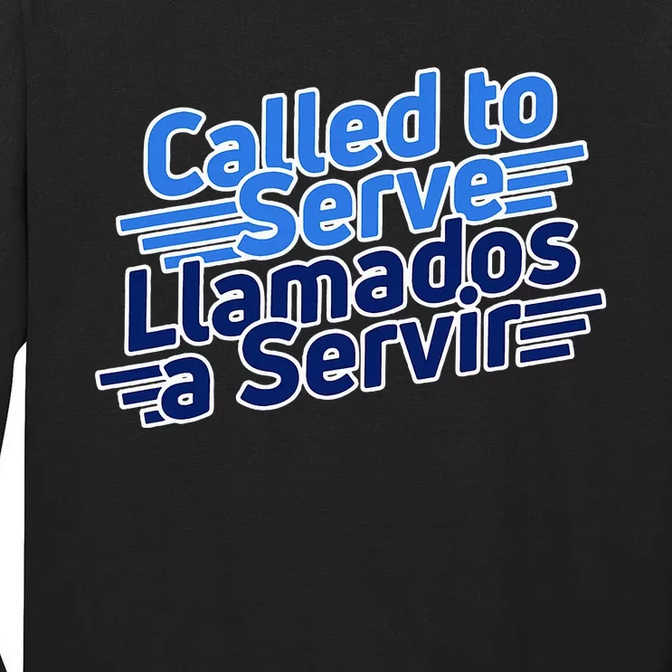 Spanish Language Called To Serve Lds Missionary Mission Tall Long Sleeve T-Shirt