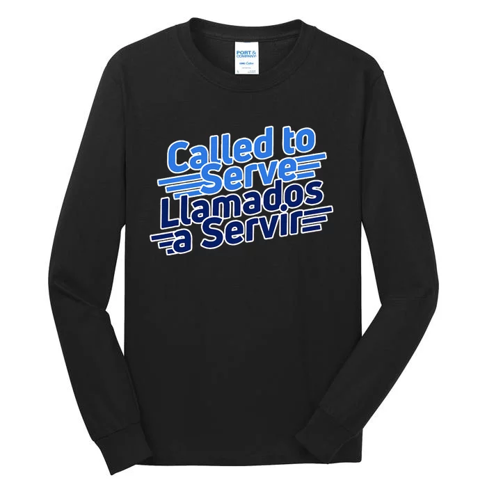 Spanish Language Called To Serve Lds Missionary Mission Tall Long Sleeve T-Shirt