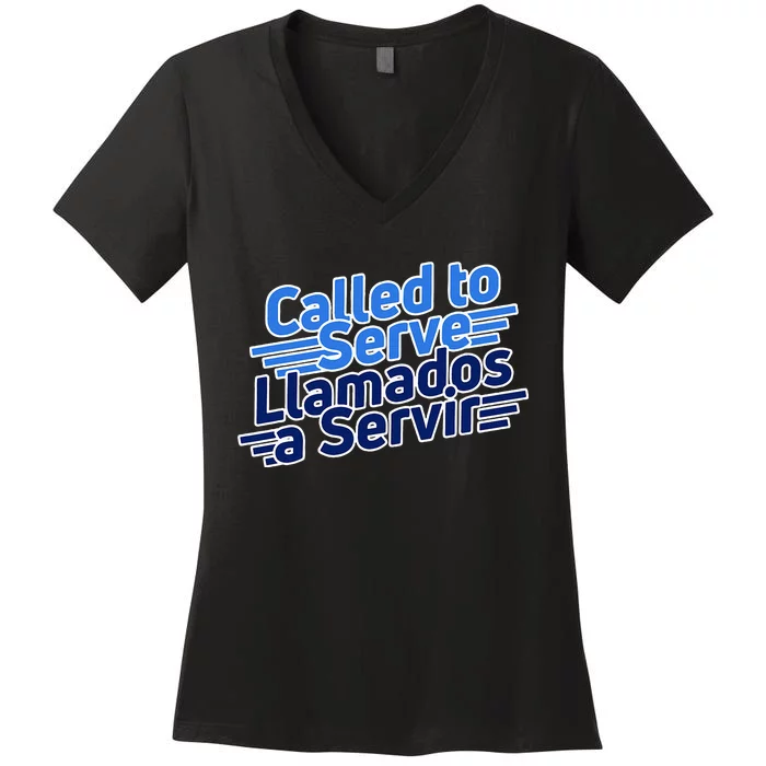 Spanish Language Called To Serve Lds Missionary Mission Women's V-Neck T-Shirt