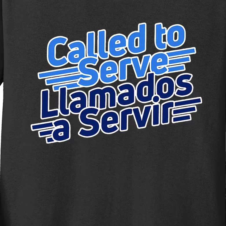 Spanish Language Called To Serve Lds Missionary Mission Kids Long Sleeve Shirt