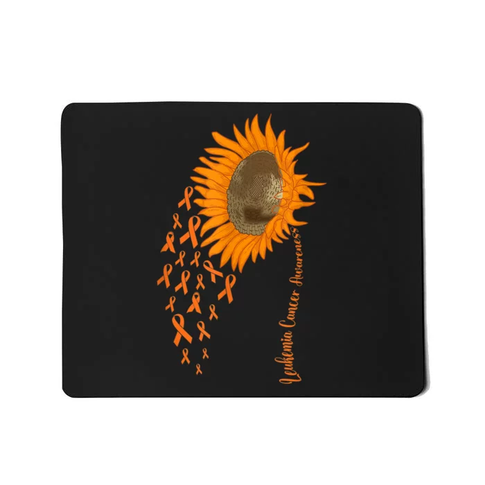 Sunflower Leukemia Cancer Awareness Mousepad