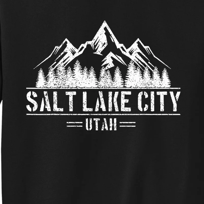 Salt Lake City Utah Mountains Nature Souvenir Sweatshirt