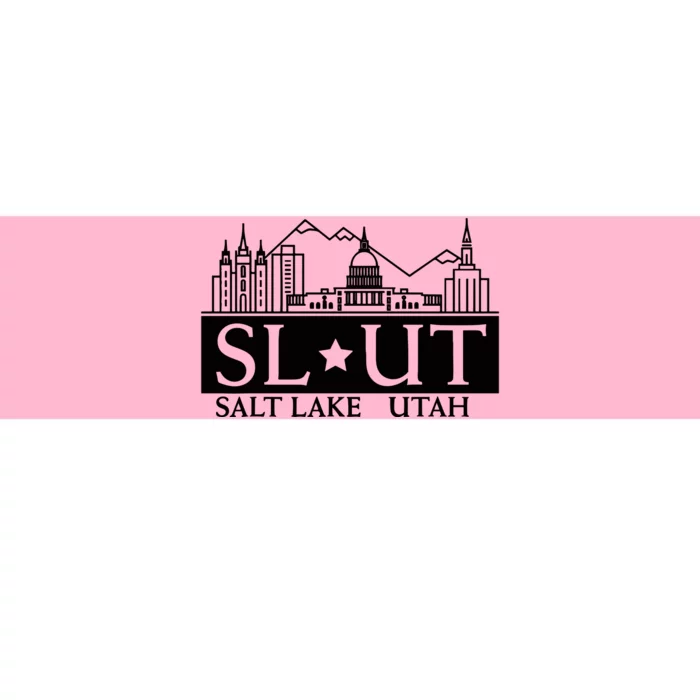 Salt Lake City Utah Ut Hometown Home State Pride Bumper Sticker