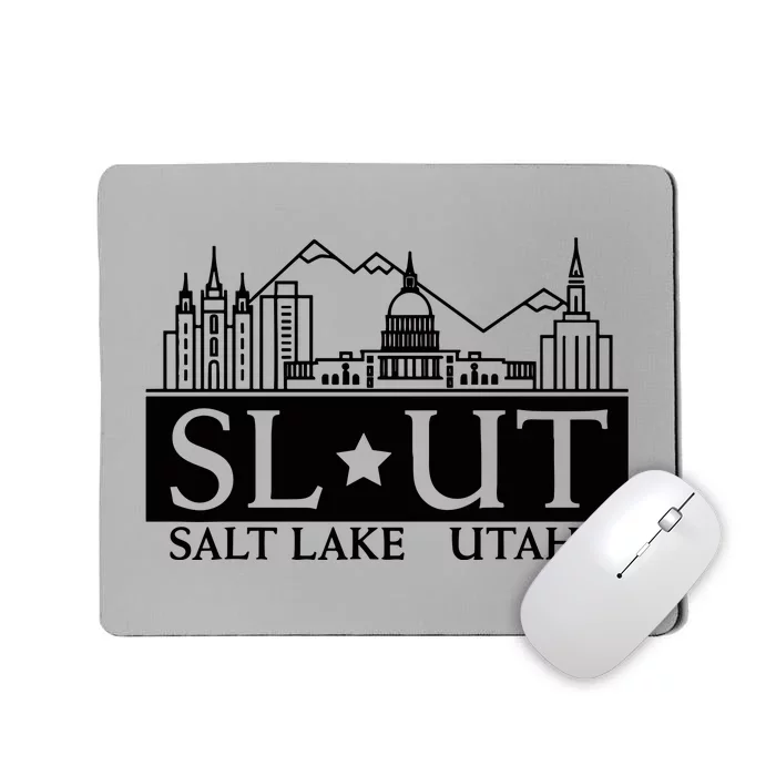 Salt Lake City Utah Ut Hometown Home State Pride Mousepad