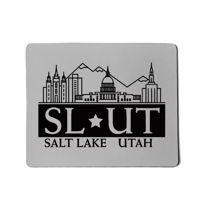 Salt Lake City Utah Ut Hometown Home State Pride Mousepad