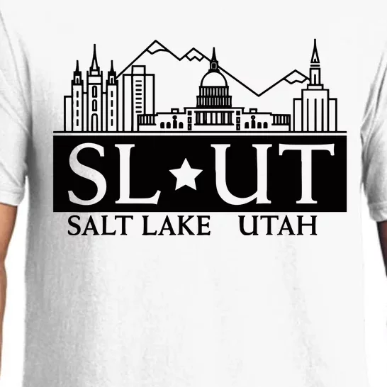 Salt Lake City Utah Ut Hometown Home State Pride Pajama Set