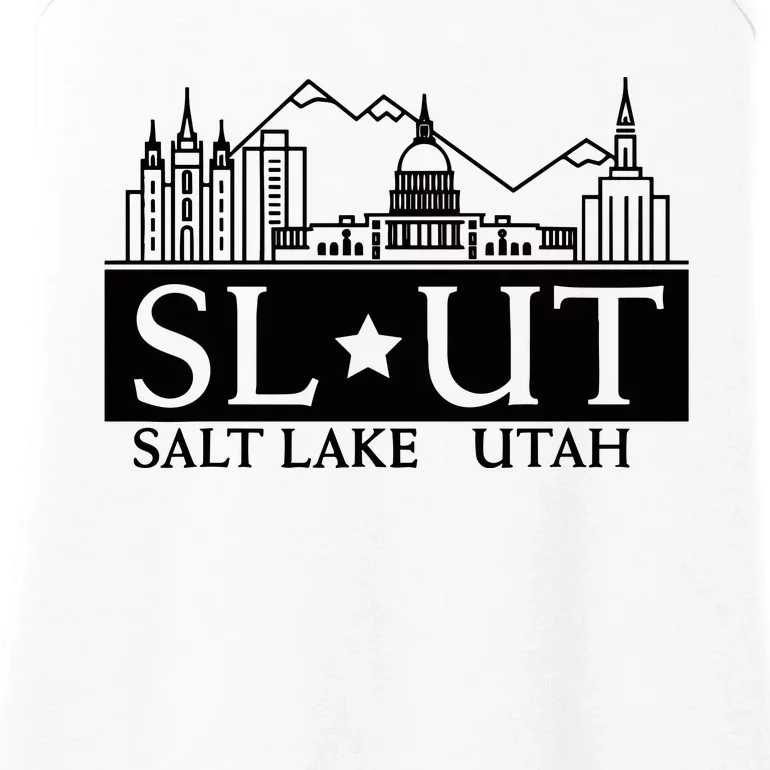 Salt Lake City Utah Ut Hometown Home State Pride Ladies Essential Tank