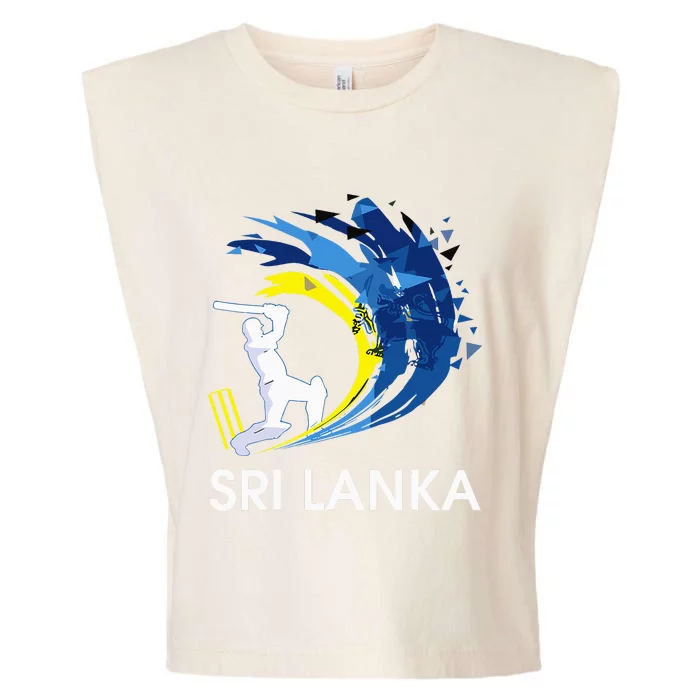 Sri Lanka Cricket 2024 Sri Lankan Cricket Jersey Garment-Dyed Women's Muscle Tee