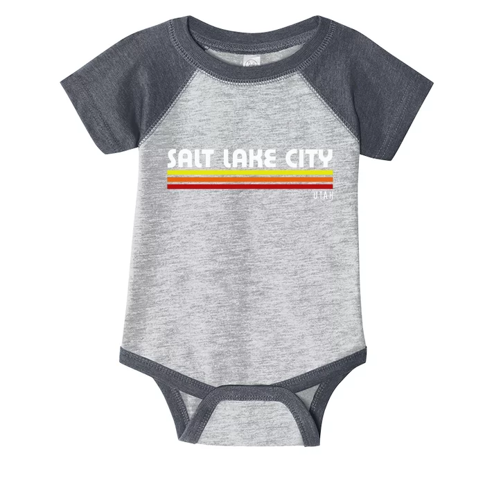 Salt Lake City Utah Infant Baby Jersey Bodysuit