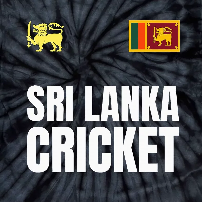 Sri Lanka Cricket 2024 Sri Lankan Cricket Jersey Tie-Dye T-Shirt