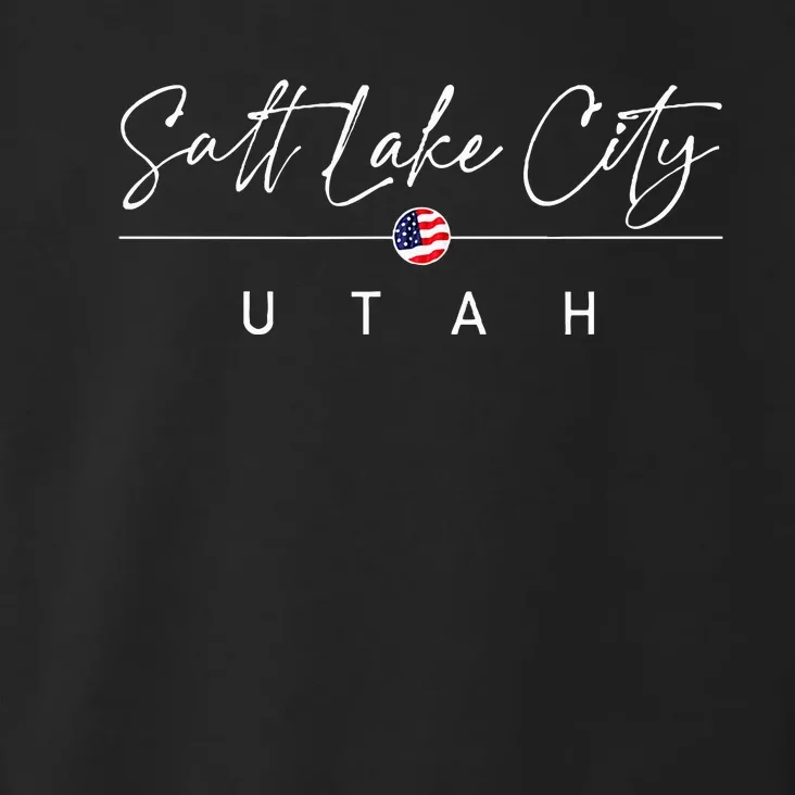 Salt Lake City Utah Toddler Hoodie