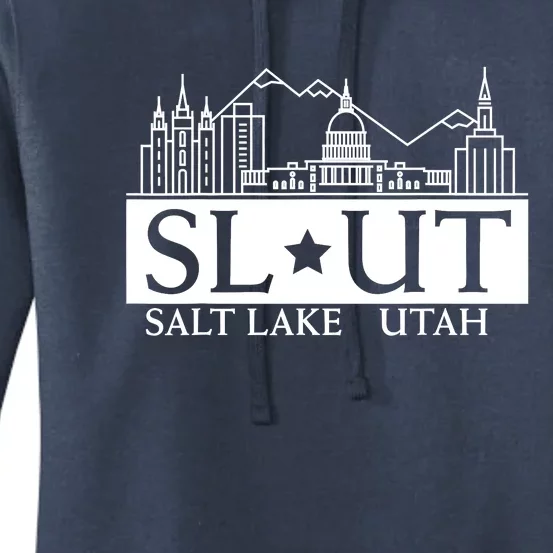 Salt Lake City Utah UT Hometown Home State Pride Women's Pullover Hoodie