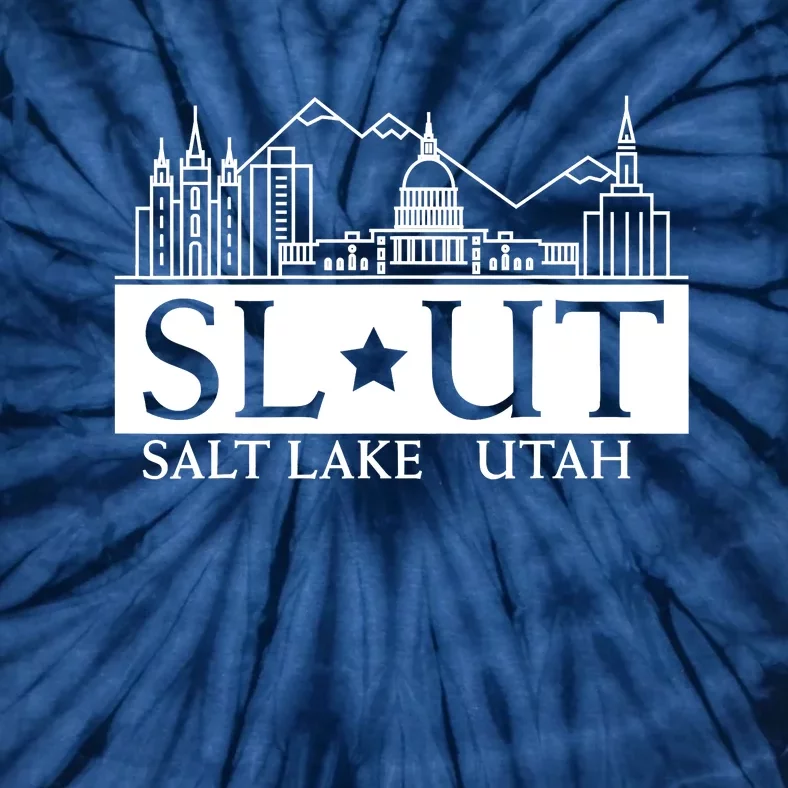 Salt Lake City Utah UT Hometown Home State Pride Tie-Dye T-Shirt