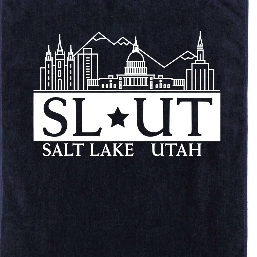 Salt Lake City Utah UT Hometown Home State Pride Platinum Collection Golf Towel