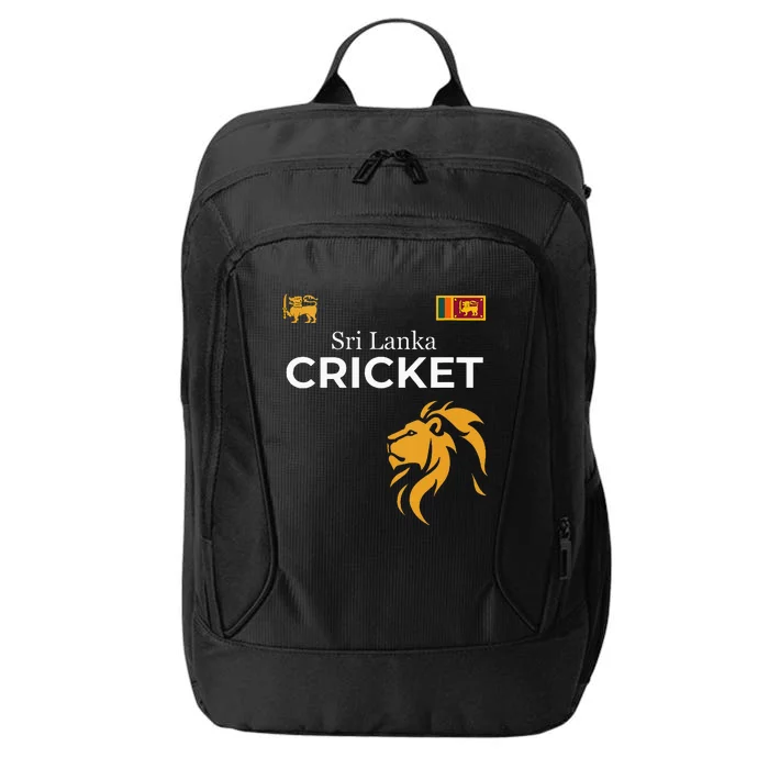 Sri Lanka Cricket Perfect For Lankan Cricket Fans City Backpack