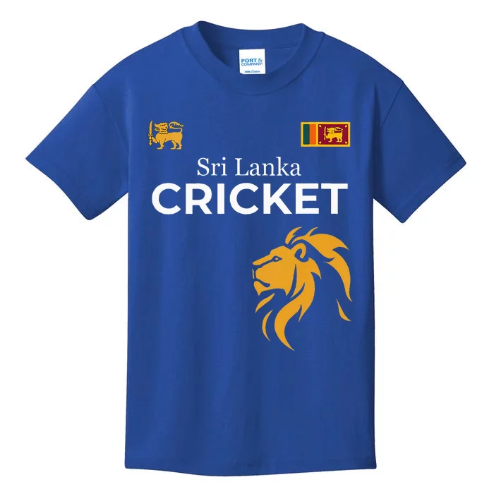 Sri Lanka Cricket Perfect For Lankan Cricket Fans Kids T-Shirt