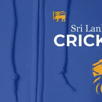 Sri Lanka Cricket Perfect For Lankan Cricket Fans Full Zip Hoodie